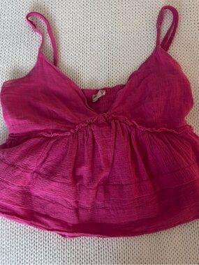 Women’s Magenta Alter’d State Babydoll Tank Top